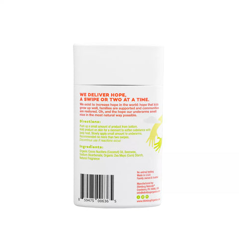 Coconut Melon Deodorant - Plastic Free