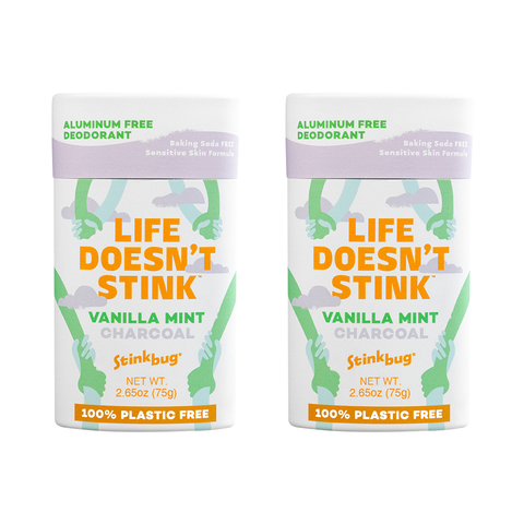 Vanilla Mint Charcoal Plastic Free Deodorant