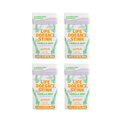 Vanilla Mint Charcoal Plastic Free Deodorant