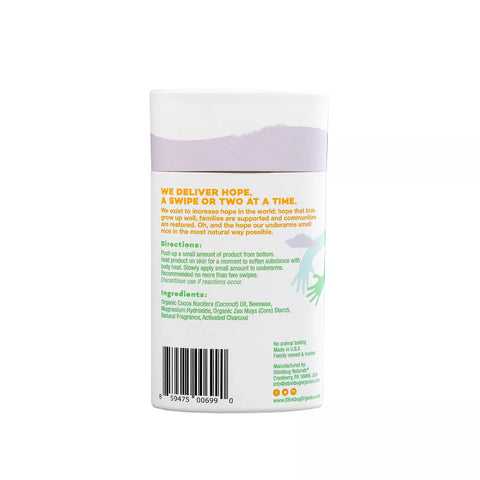 Vanilla Mint Charcoal Plastic Free Deodorant