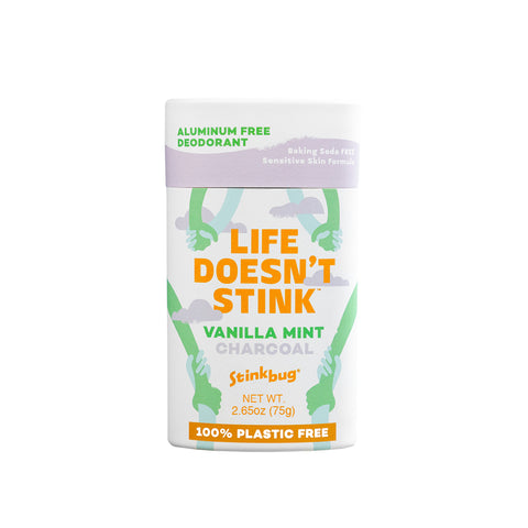 Vanilla Mint Charcoal Plastic Free Deodorant