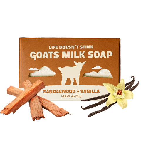 Sandalwood and Vanilla Goat's Milk Soap
