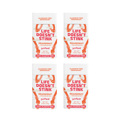 Grapefruit + Himalayan Sea Salt Plastic Free Deodorant