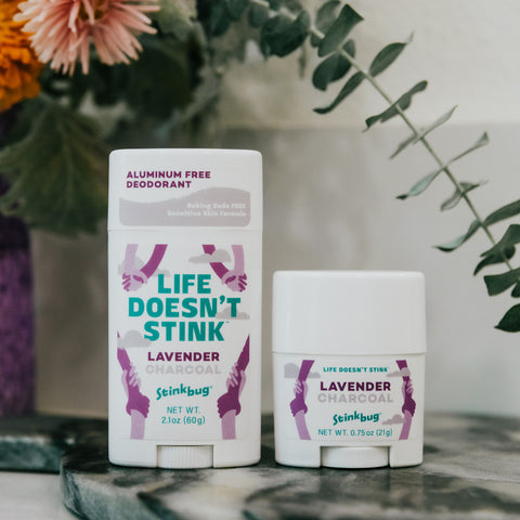 Lavender Charcoal Travel-Size Deodorant