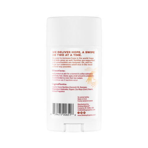 Sandalwood + Vanilla Deodorant