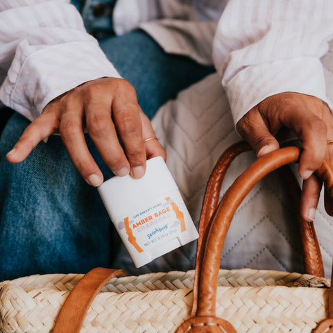 Amber Sage Charcoal Travel-Size Deodorant