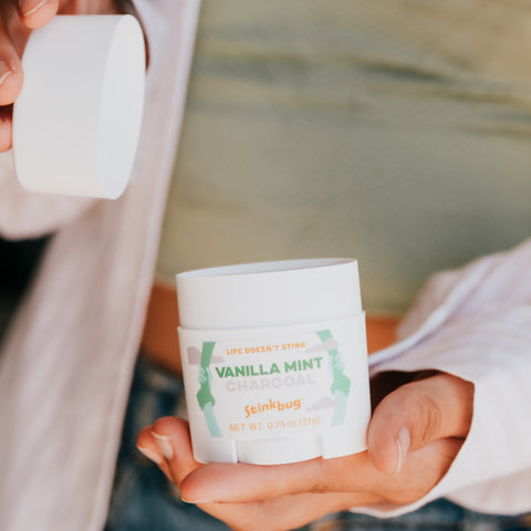 Vanilla Mint Charcoal Travel-Size Deodorant
