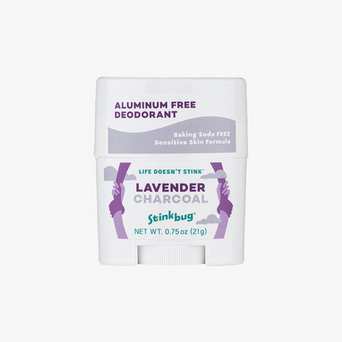 Lavender Charcoal Deodorant Stick (Travel Size)